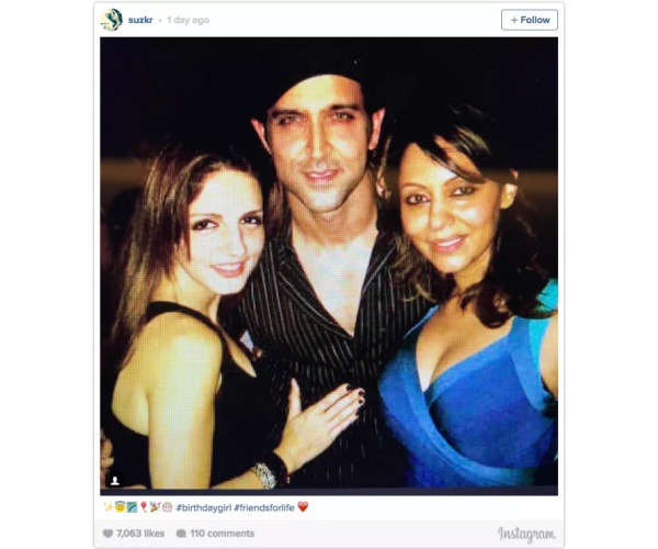 Sussanne khan, hrithik roshan