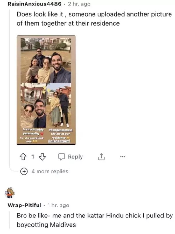 Kangana Ranaut, Nishant Pitti