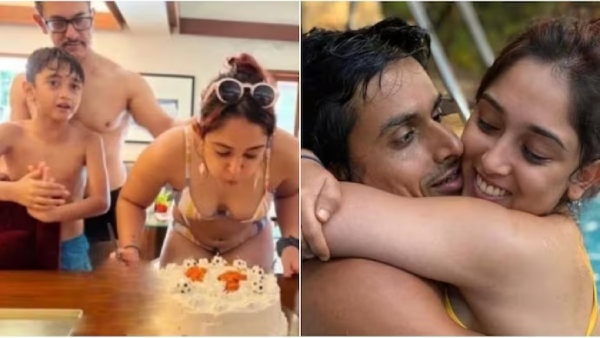 Aamir Khan, Ira Khan, Nupur shikhare Aamir Khan, Ira Khan, Nupur shikhare