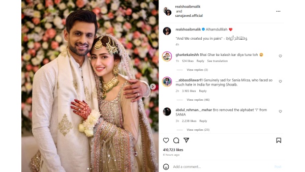 Shoaib Malik, Sania Mirza