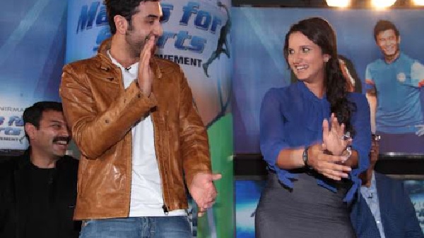 Sania Mirza, Shoaib Malik, Shahid Kapoor