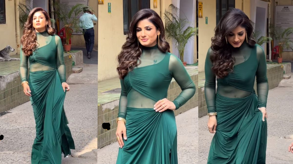 49 की उम्र में रवीना टंडन ने दिखाया इस जगह का टैटू