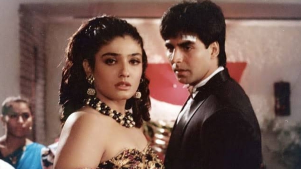 Akshay Kumar, Raveena Tandon Akshay Kumar, Raveena Tandon
