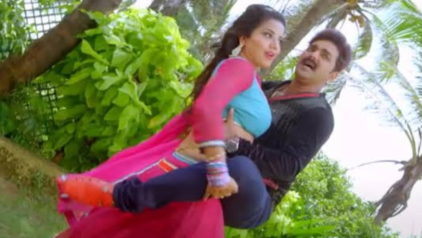 Pawan singh, monalisa