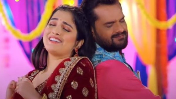 Khesari lal yadav, Amrapali dubey