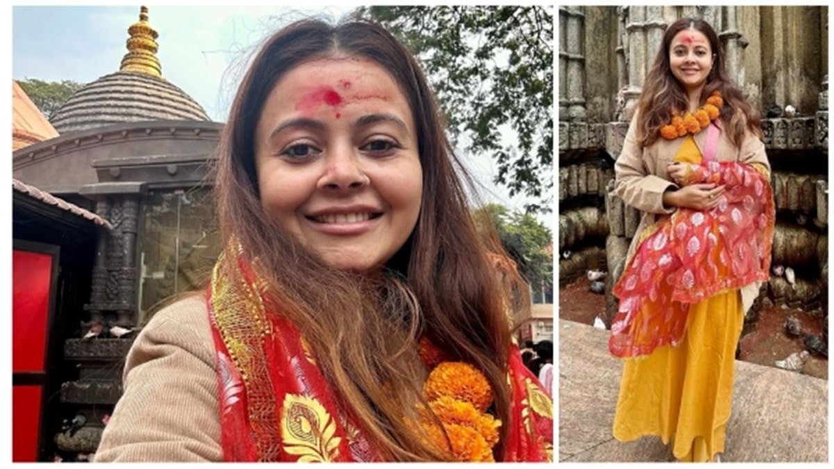 Devoleena Bhattacharjee visits kamakhya temple shares beautiful photos ...