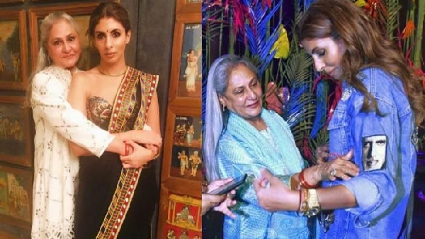 Shweta Bachchan, Jaya Bachchan