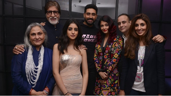 Shweta Bachchan, Amitabh Bachchan