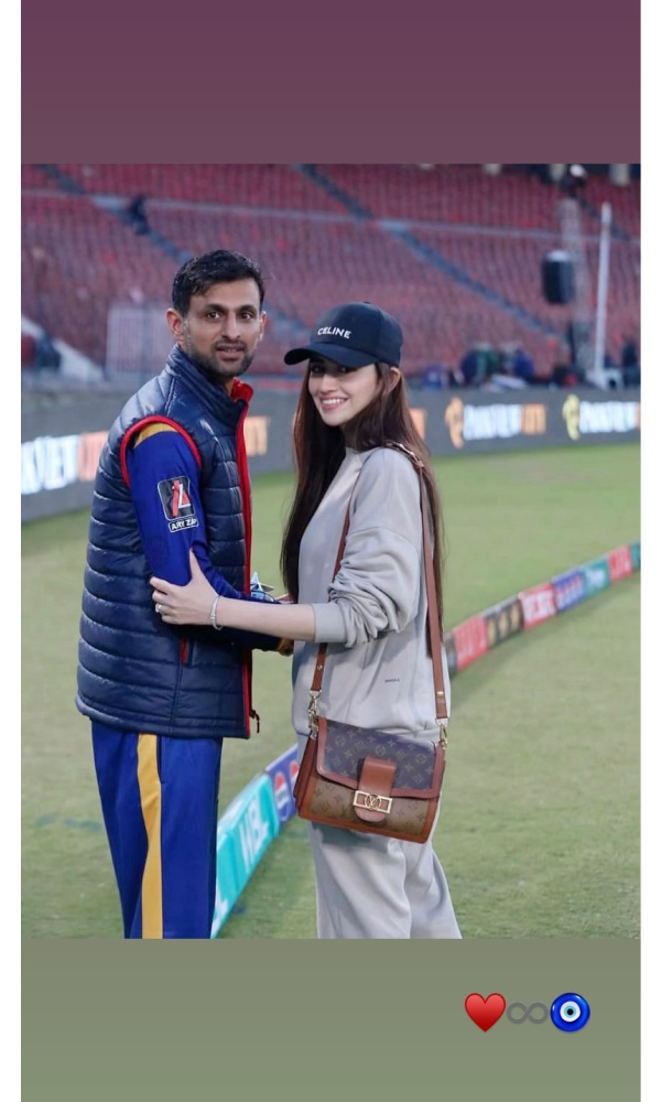 Sana Javed, Shoaib Malik,