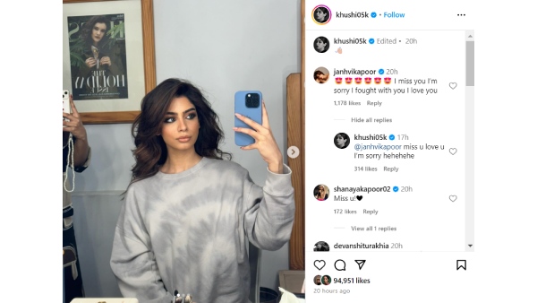 Janhvi Kapoor, Khushi Kapoor