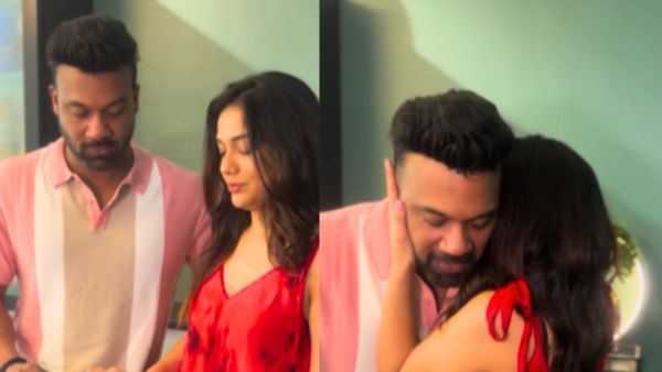 दिव्या अग्रवाल ने होने वाले पति अपूर्व पडगांवकर साथ मनाया वेलेंटाइन डे, रोमांटिक वीडियो वायरल