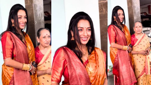 अनुपमा उर्फ रुपाली गांगुली ने परिवार के साथ की बसंत पंचमी की पूजा, बंगाली लुक देख फैन्स ने की तारीफ