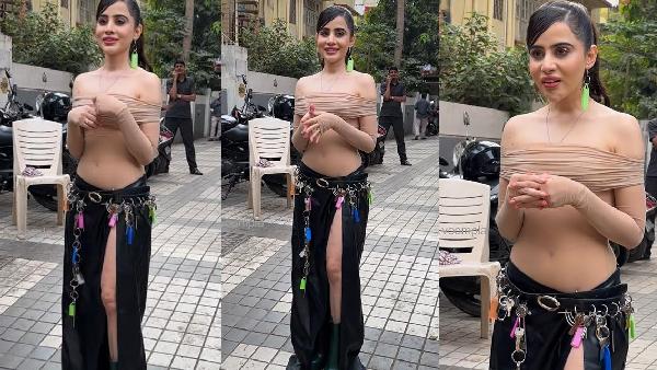 चाबी की दुकान बनकर निकलीं उर्फी जावेद