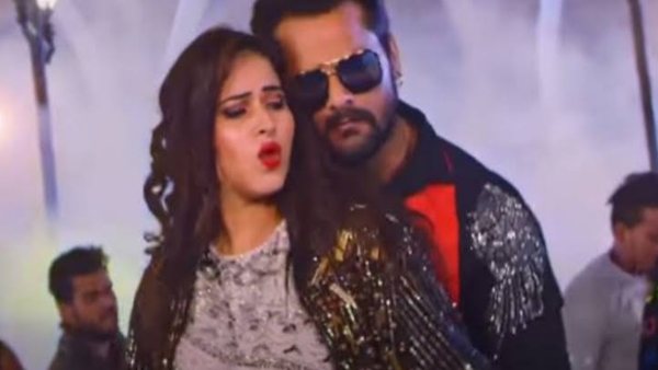 Khesari lal yadav ayushi tiwari