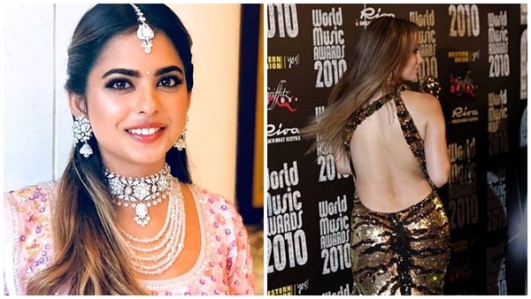 Isha Ambani Jennifer Lopez