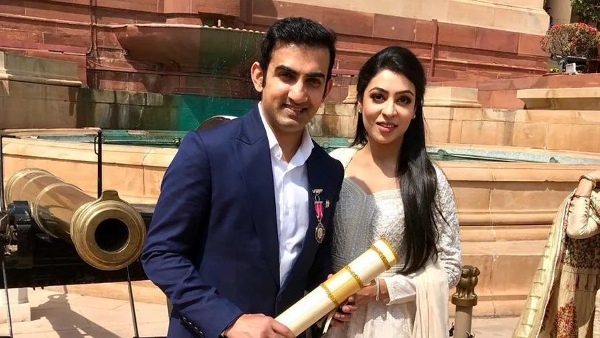 Gautam Gambhir Natasha Jain Gautam Gambhir Natasha Jain
