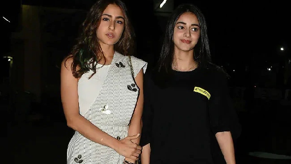 Ananya Pandey Sara Ali Khan