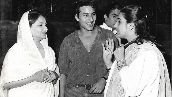 Sharmila Tagore Ibrahim Ali Khan Amrita Singh Saif Ali Khan