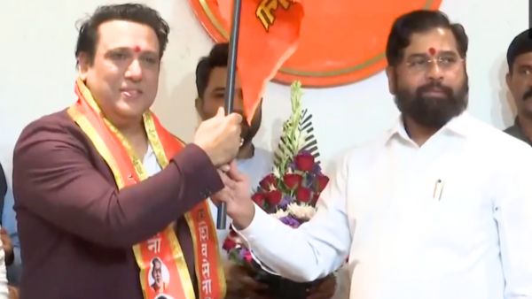 Govinda joins Shiv Sena