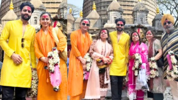 rakul jackky visit kamakhya devi temple