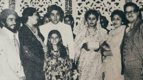 Raveena Tandon In Rishi Neetu Kapoor Wedding