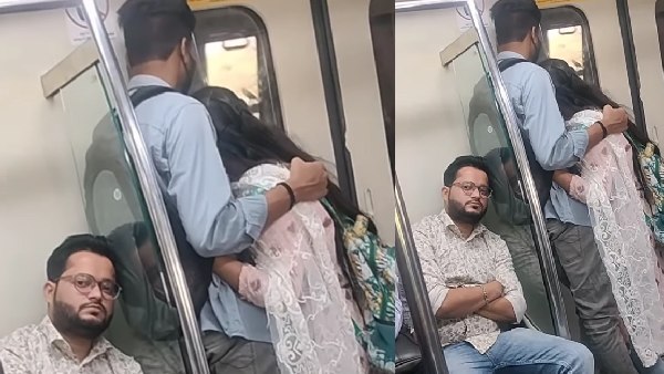 delhi metro viral video