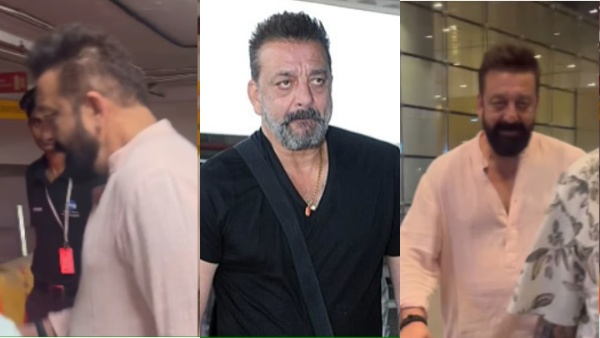 Sanjay Dutt ने फैन को दिय धक्का