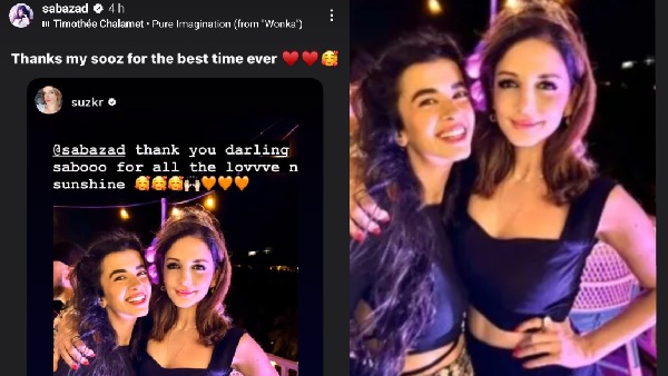 sussanne khan saba azad hrithik roshan