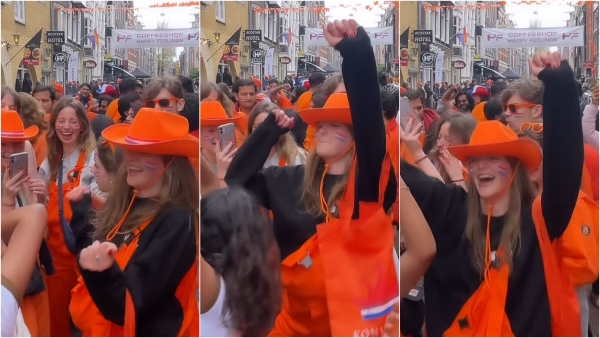 Amsterdam People Dance On Sapna Choudhary Song