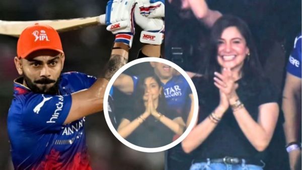 IPL 2024: RCB की जीत के बाद अनुष्का शर्मा में जगा जोश, स्टेडियम में झूमती आईं नजर