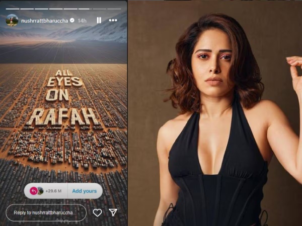 Nushrat Bharucha Trolled For Supporting Rafa