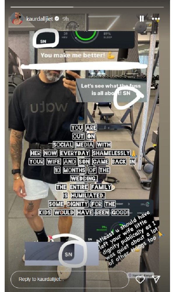 Daljiet kaur nikhil patel