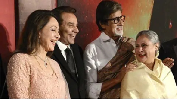 Amitabh Bachchan Hema Malini Dharmendra