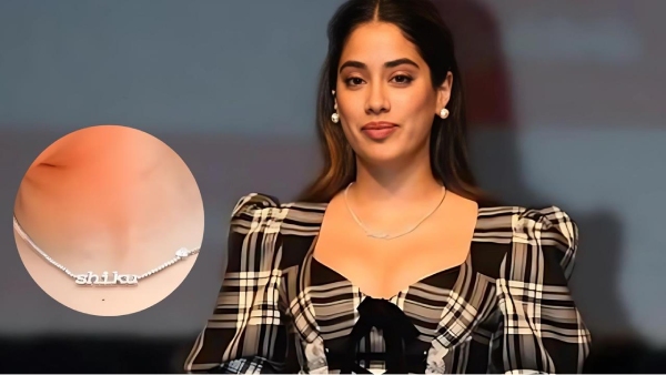 Janhvi Kapoor Boyfriend Name Necklace