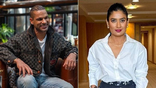 Shikhar Dhawan Mitali Raj