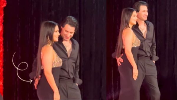 पति की इस हरकत को देख शर्म से पानी-पानी हुईं Sunny Leone, देखें वीडियो