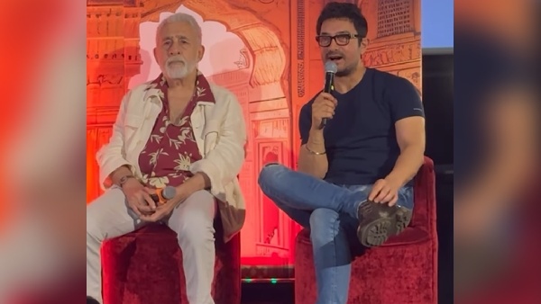 Aamir Khan made this announcement in an open forum regarding Sarfarosh 2 Naseeruddin Shah smiling