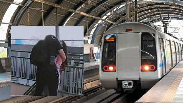 delhi metro viral video