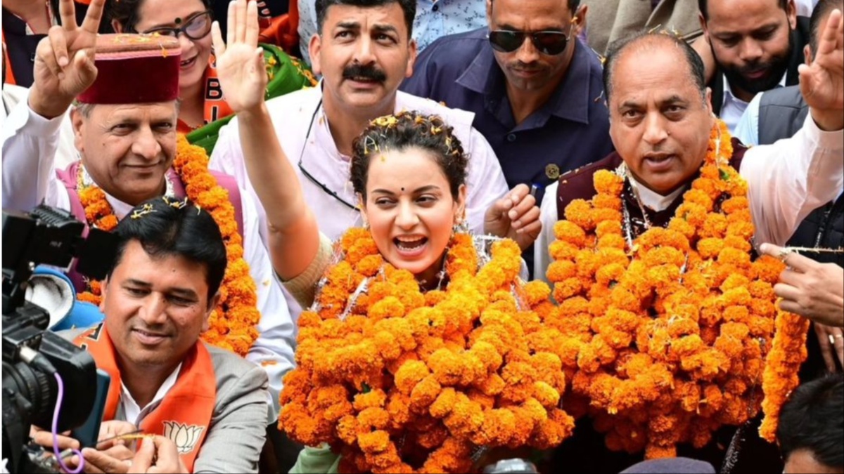 Kangana Ranaut ने चुनाव जीतने के बाद दिया अपना पहला मैसेज