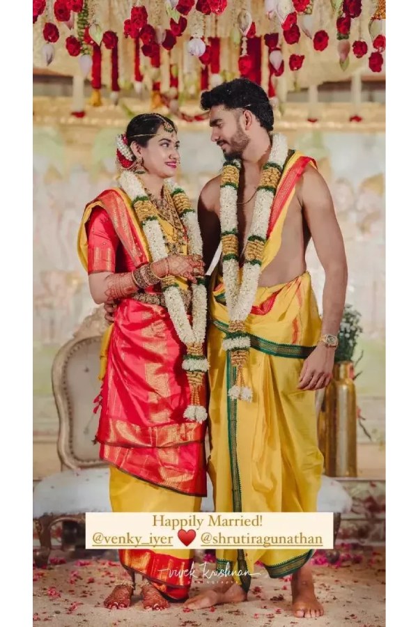 Venkatesh Iyer wedding photos