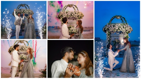 Rabeeca Khan Hussian Tareen Engagement