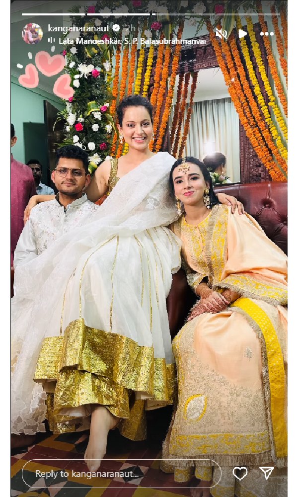 Kangana Ranaut Brother Wedding