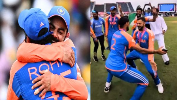 T20 World Cup जीतने के बाद टीम इंडिया ने मनाया जश्न, विराट कोहली का भांगड़ा देख दीवाने हुए फैन्स, देखें VIDEO