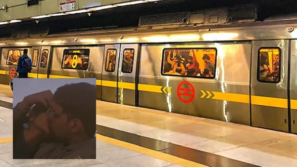 delhi metro viral video