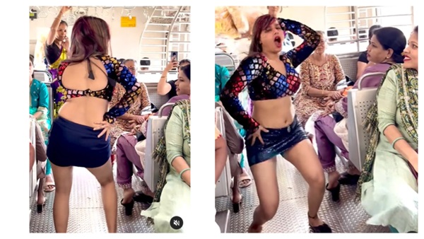 Mumbai Local Dance Viral Video