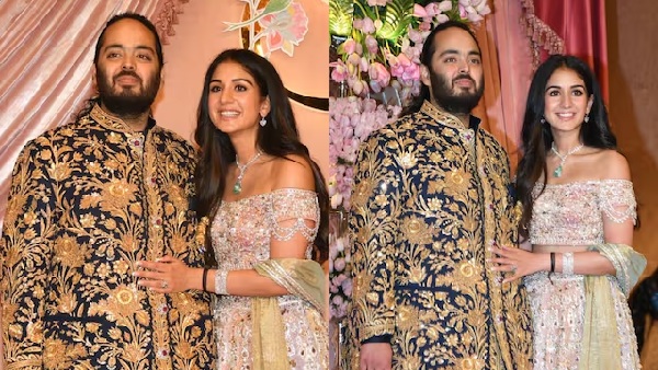 Mukesh Ambani Anant Ambani Radhika Merchant