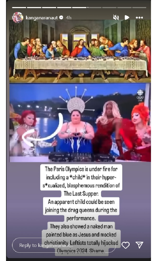 Kangana Ranaut Lashes Out On Paris Olympic 2024