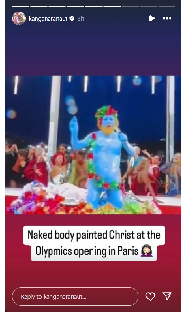 Kangana Ranaut Lashes Out On Paris Olympic 2024