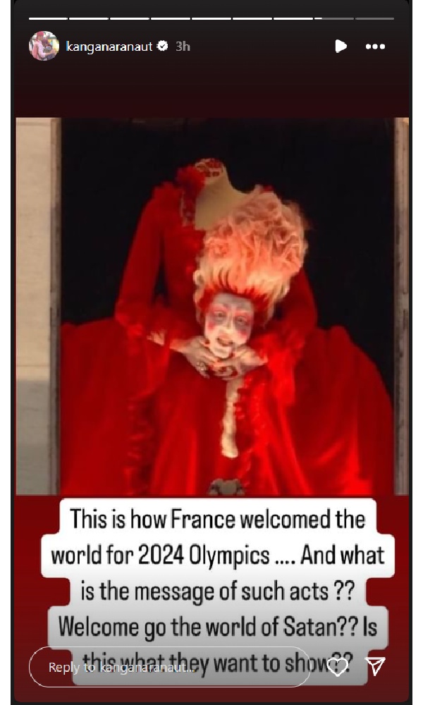 Kangana Ranaut Lashes Out On Paris Olympic 2024