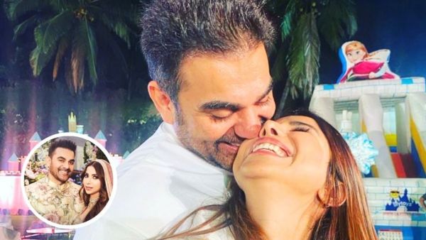 sshura khan and Arbaaz Khan